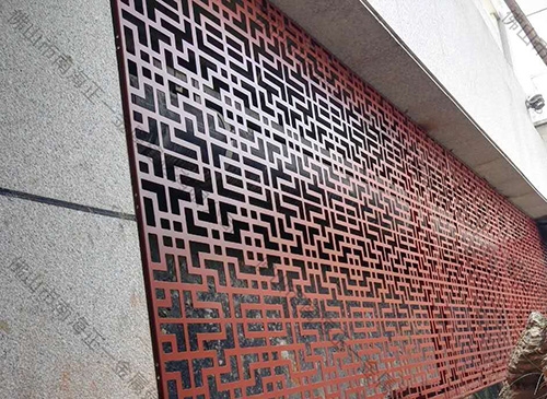 雕刻鏤空鋁單板